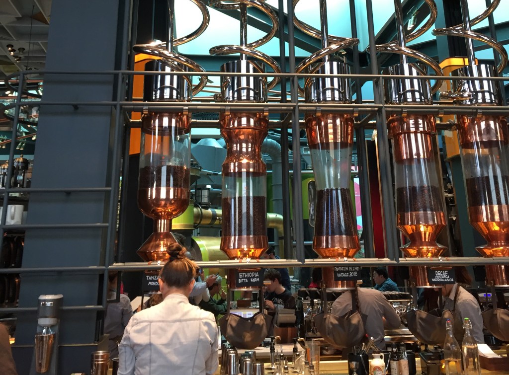 Starbucks Reserve Roastery, una pausa nel tempio del&nbsp;caffè
