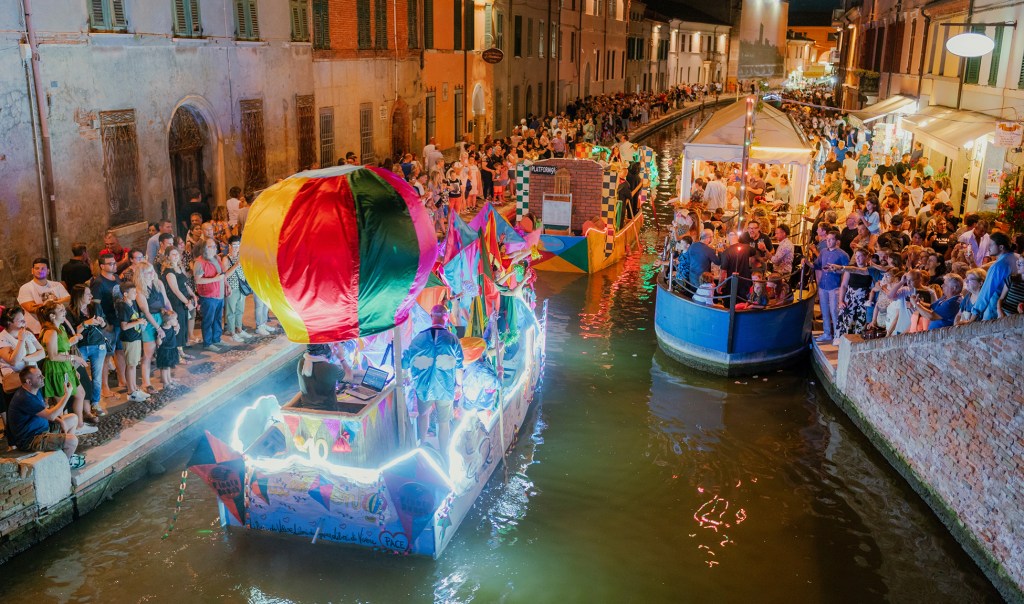 Carnevale sull'acqua, edizione estiva, a Comacchio